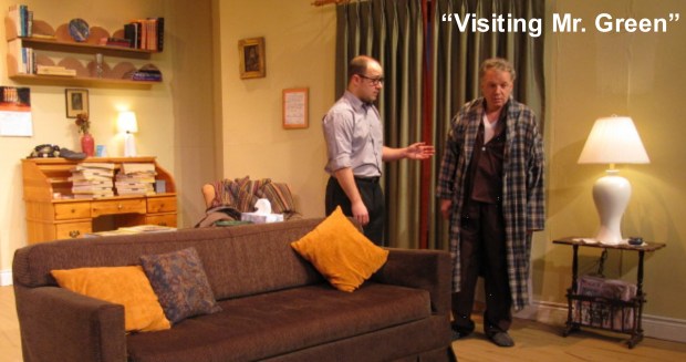 "Visiting Mr. Green" at the Domino Theatre, Jan 9 - 25, 2014